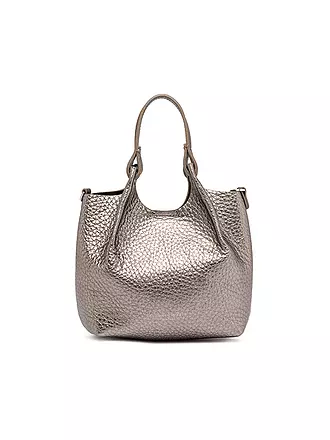 GIANNI CHIARINI | Sac en cuir - Sac Hobo DUA Small | silber